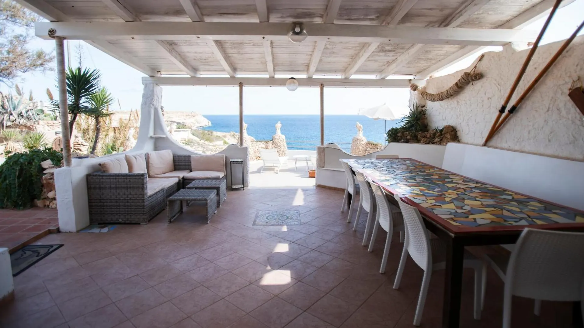 Villa A Picco Sul Mare - Cala Creta Lampedusa